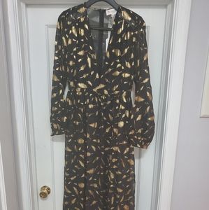 Brand new long sleeve maxi dress